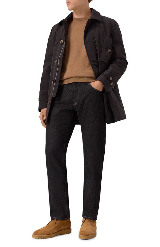 Плащ Brunello Cucinelli MM4796375 Чёрный  MM4796375 Фото 2