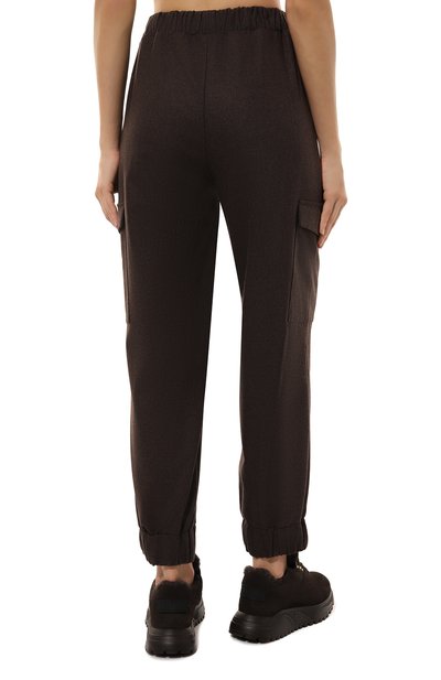 Джоггеры из шерсти и кашемира GRAN SASSO, арт. 76258/58800, фото 4