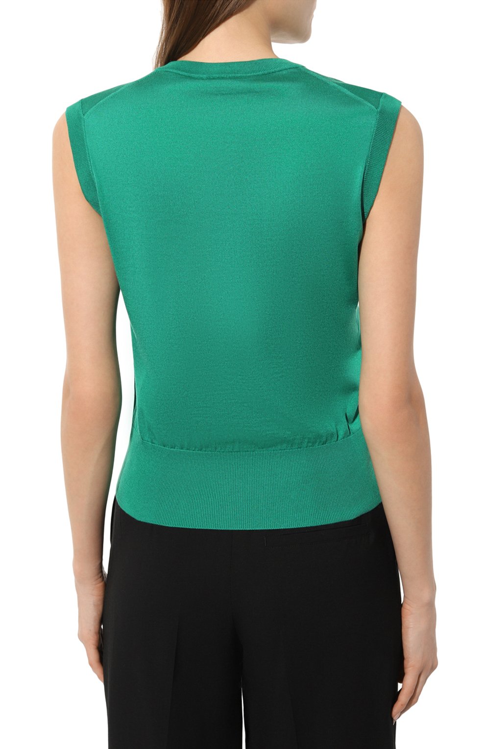 Шелковый топ DOLCE & GABBANA, арт. FXT04T/JBSHX, фото 4