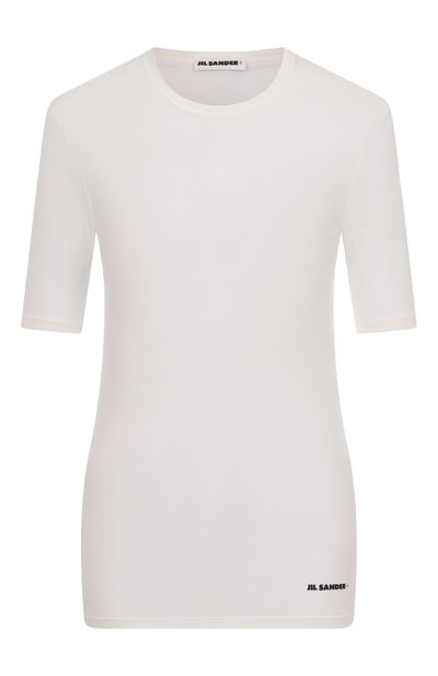 Женская хлопковая футболка JIL SANDER, арт. J40GC0146/J45031