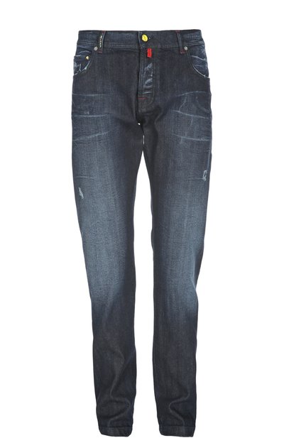 Узкие джинсы с потертостями KITON, арт. UPNJS/8L37, фото 1