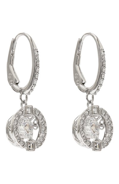 Серьги sparkling dance SWAROVSKI серебряного цвета по цене 21650 руб., арт. 5504652, фото 3 Серьги sparkling dance SWAROVSKI, арт. 5504652, фото 3