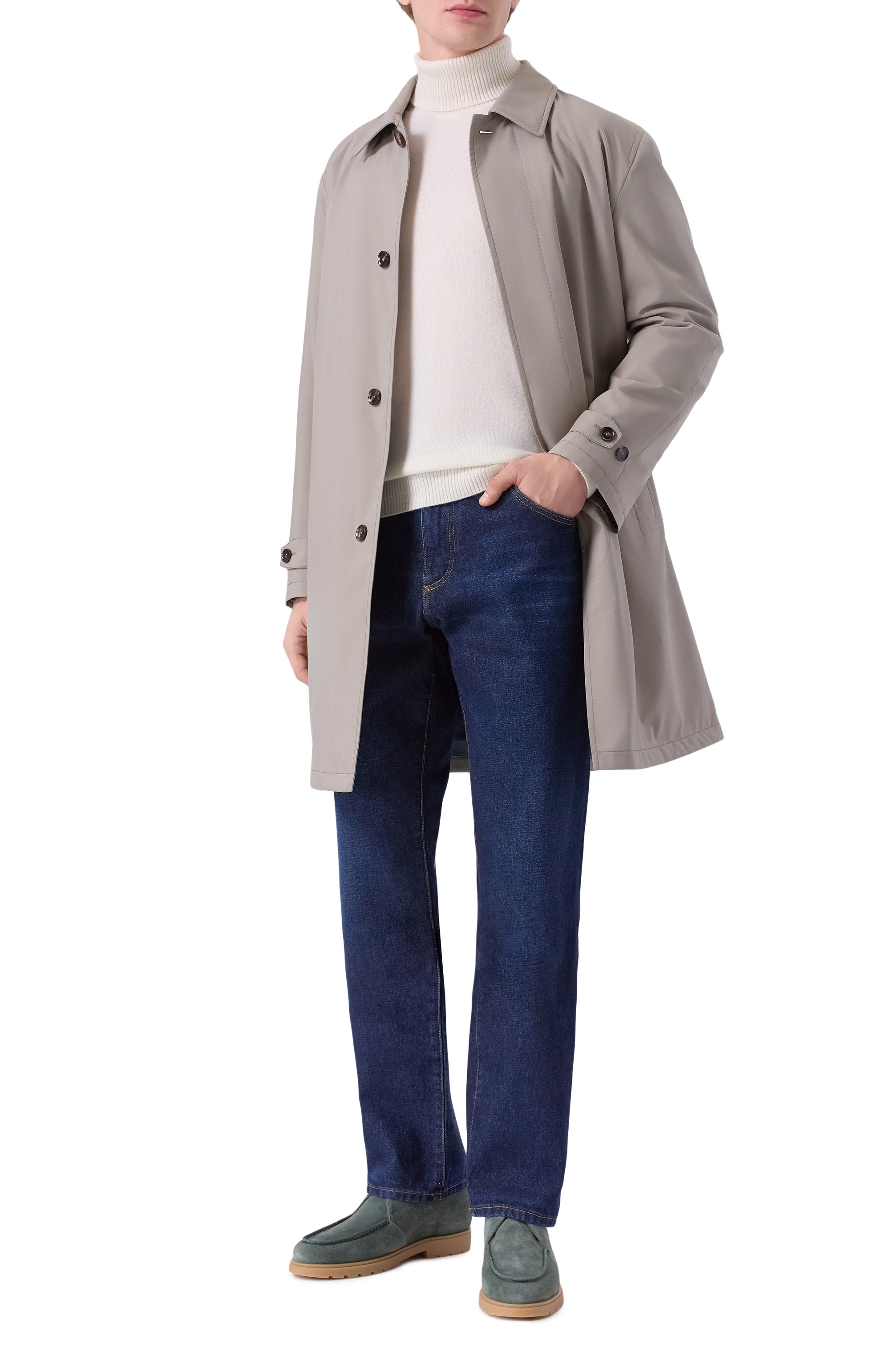 Утепленный плащ BRIONI, арт. S0RW0L/PA906, фото 2