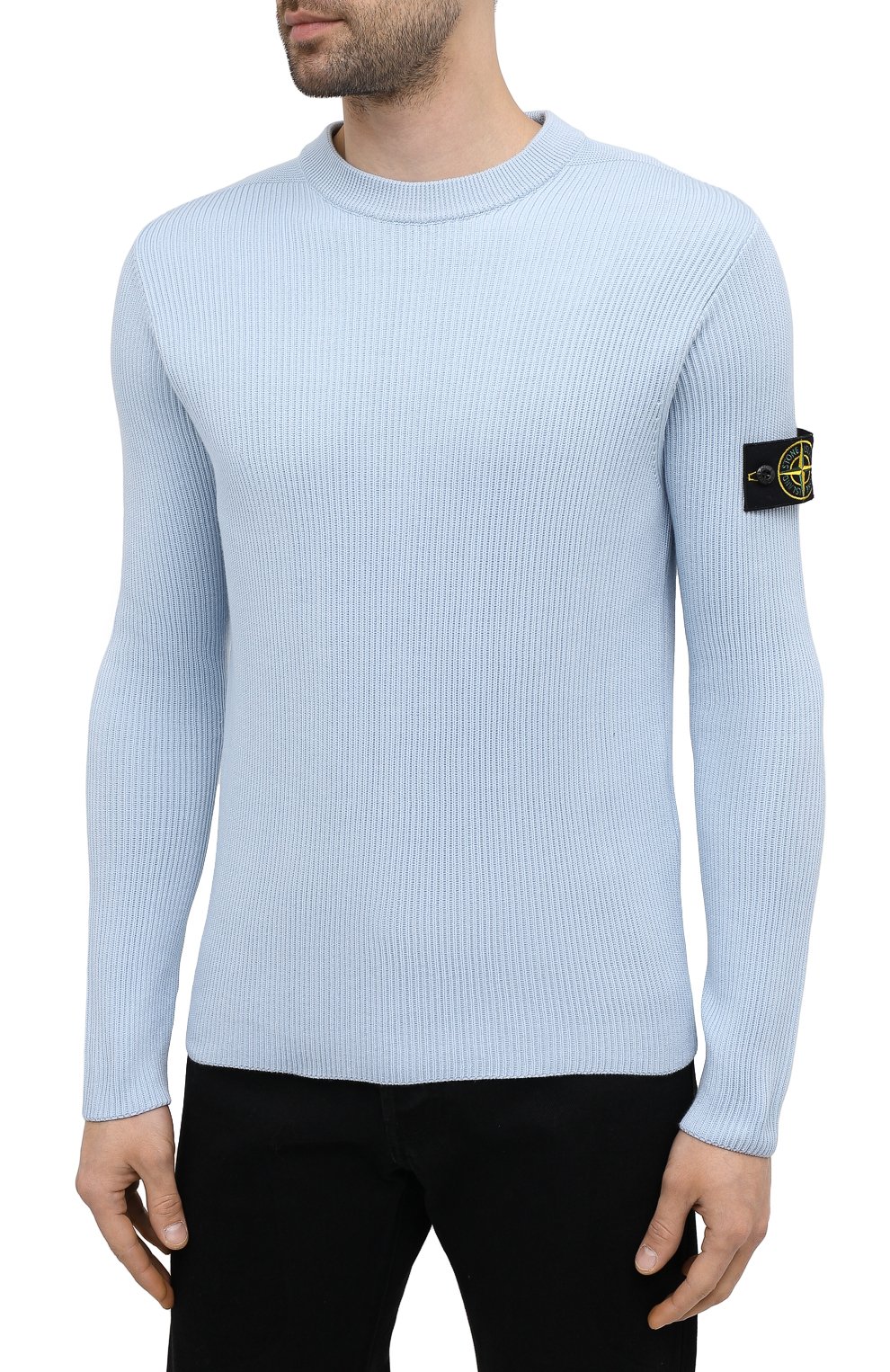 Хлопковый свитер STONE ISLAND, арт. 7415552D8, фото 3