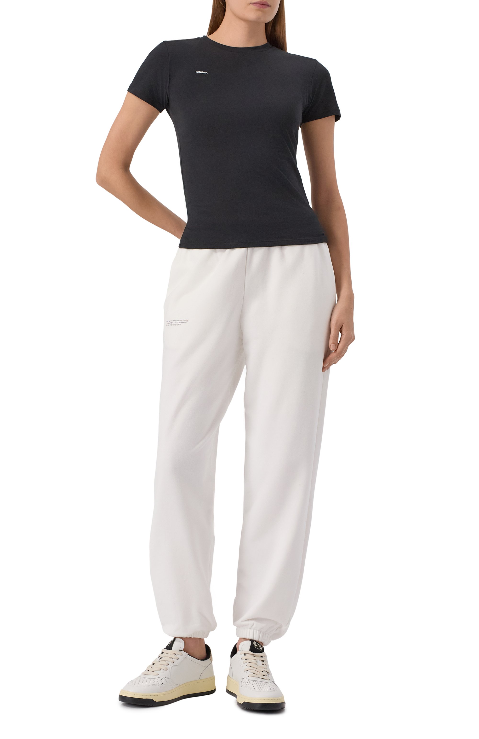 Хлопковая футболка PANGAIA черного цвета по цене 7150 руб., арт. 10002430, фото 2 Хлопковая футболка PANGAIA, арт. 10002430, фото 2
