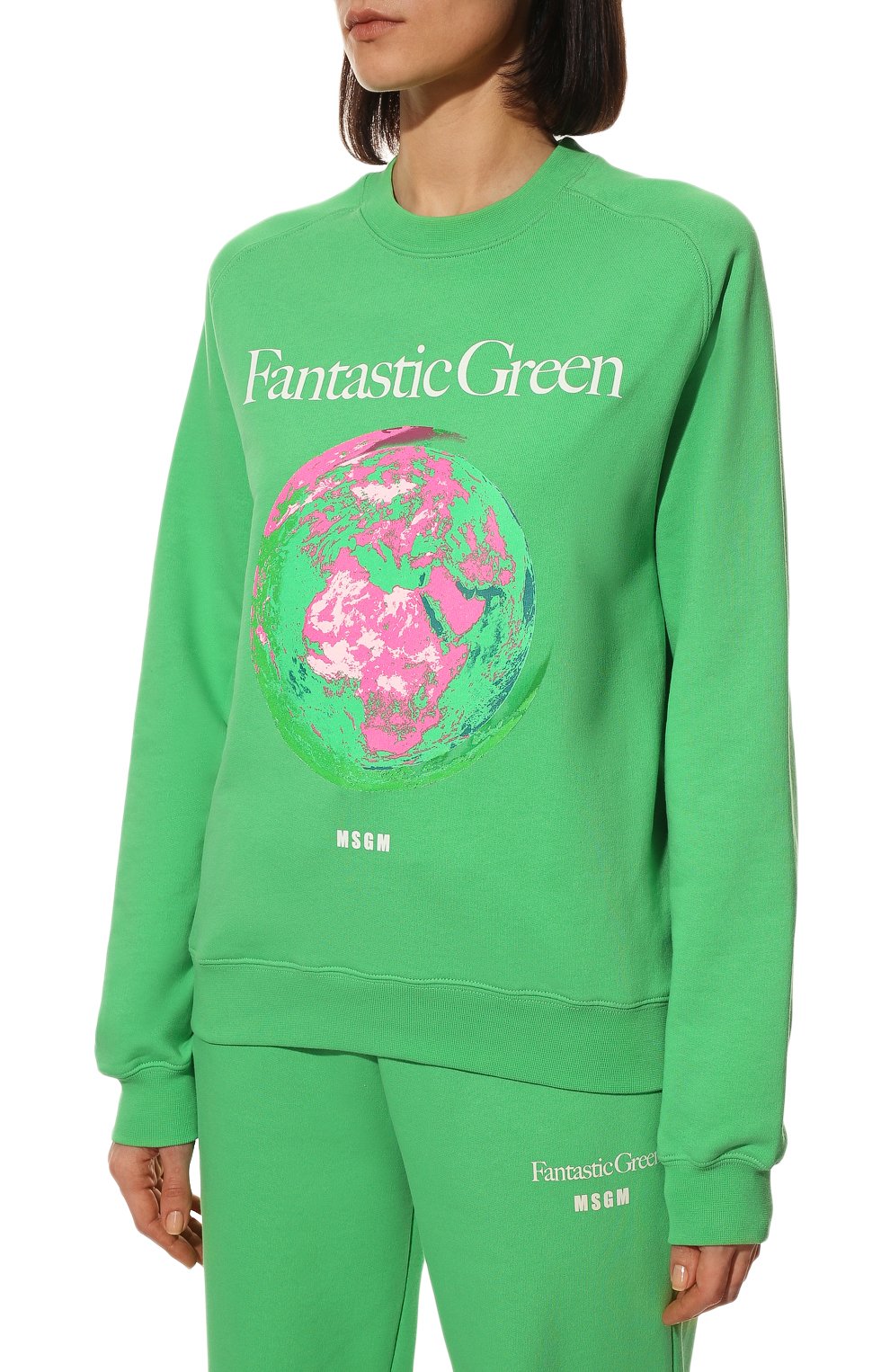Хлопковый свитшот MSGM, арт. 3241MDM193 227289, фото 3