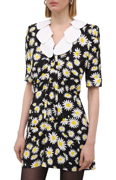Платье из вискозы SAINT LAURENT, арт. 647998/Y5C97, фото 3