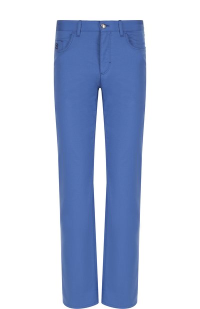 Брюки прямого кроя из смеси хлопка и кашемира ZILLI, арт. M0P-00084-C0CA1/R001, фото 1