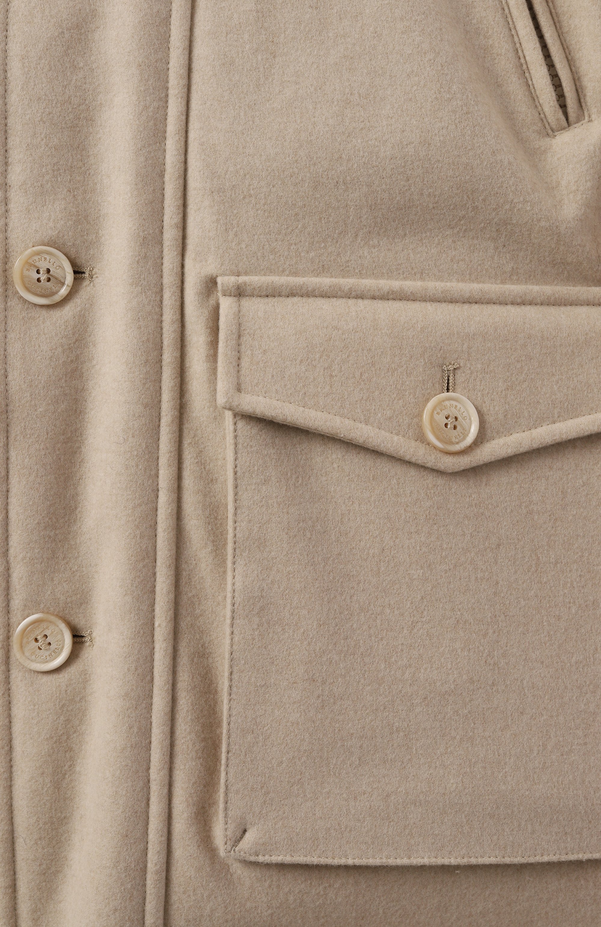 Шерстяная парка BRUNELLO CUCINELLI, арт. BM463J312A, фото 3