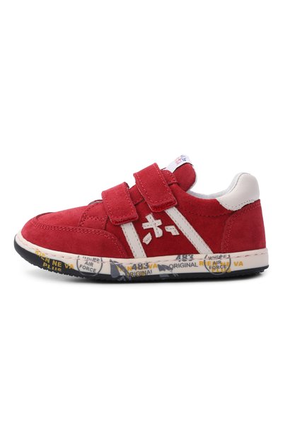 Замшевые кеды wally PREMIATA WILL BE красного цвета по цене 18500 руб., арт. 32349502/BABY WALLY V, фото 2 Замшевые кеды wally PREMIATA WILL BE, арт. 32349502/BABY WALLY V, фото 2