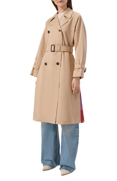 Хлопковый тренч WEEKEND MAX MARA, арт. WKSNINFA, фото 3