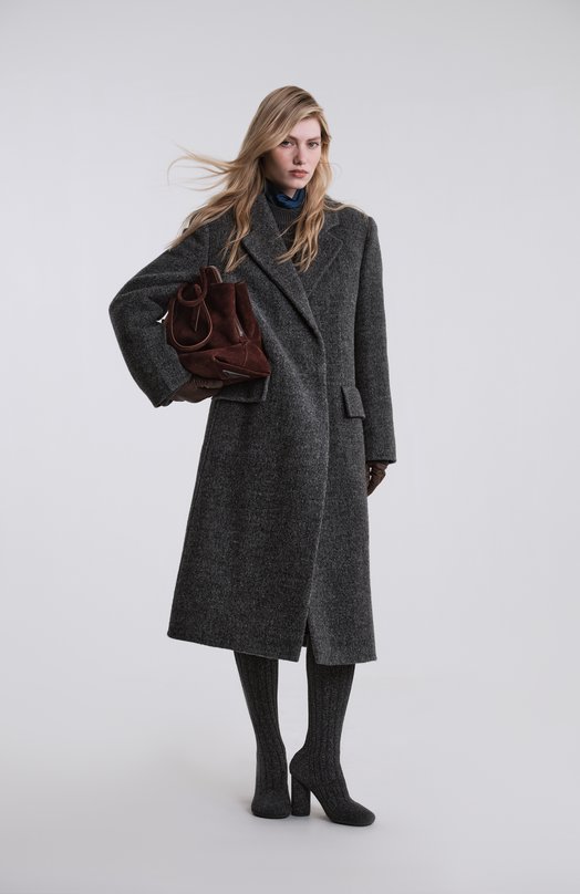 Текстильные сапоги Atomic Bottega Veneta 775456-V3V00 Серый  775456-V3V00 Фото 9