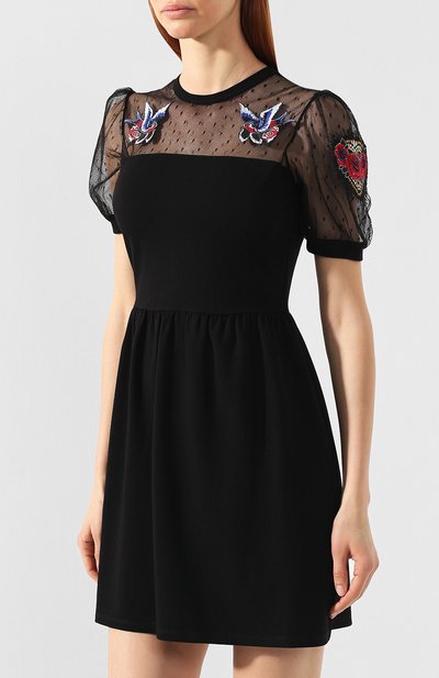 Платье из вискозы REDVALENTINO, арт. RR0MJ01H/QNK, фото 3