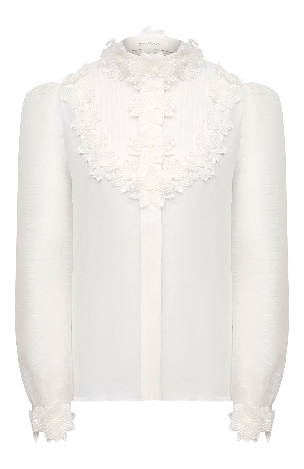 Блузка ZIMMERMANN белого цвета по цене 69950 руб., арт. 9805TAND, фото 1 Блузка ZIMMERMANN, арт. 9805TAND, фото 1