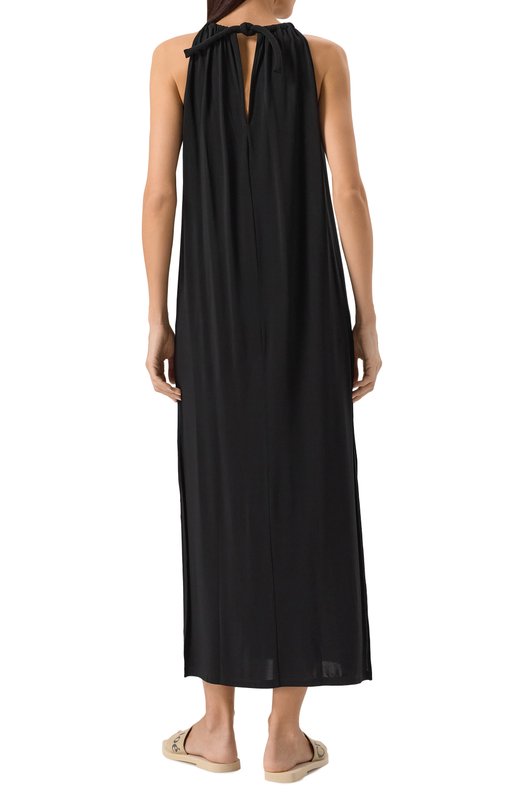 Платье из вискозы Max Mara DIEGO 2516621029 Чёрный  DIEGO 2516621029 Фото 4
