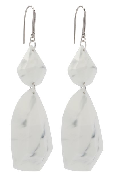 Серьги ISABEL MARANT белого цвета по цене 30800 руб., арт. BL1097-21A026B, фото 3 Серьги ISABEL MARANT, арт. BL1097-21A026B, фото 3