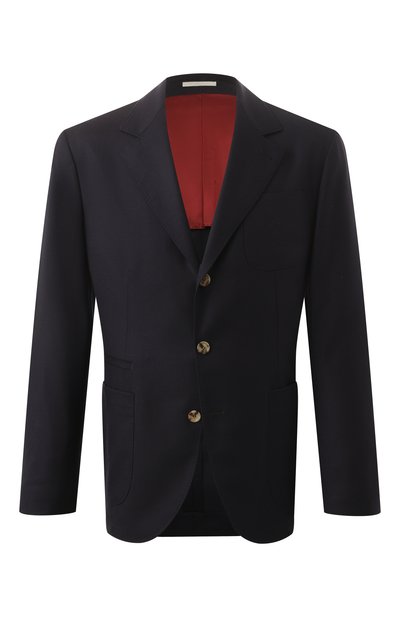 Мужской шерстяной пиджак BRUNELLO CUCINELLI, арт. ME2267BND