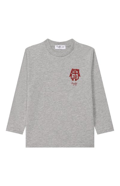 Хлопковый лонгслив IL GUFO, арт. A25GTA0005MF002_002