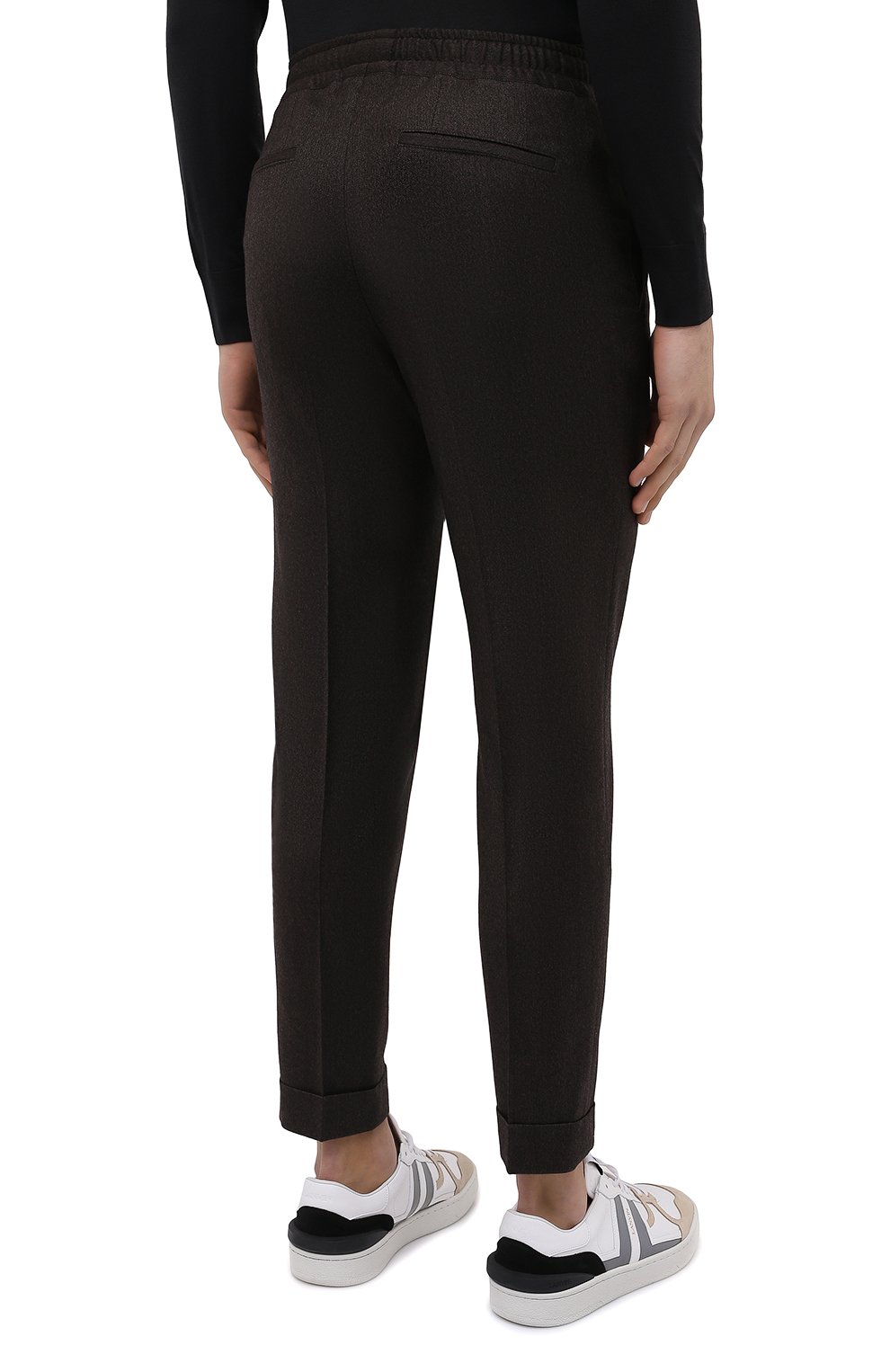 Брюки из шерсти и кашемира KITON, арт. UFPLACK0121A, фото 4