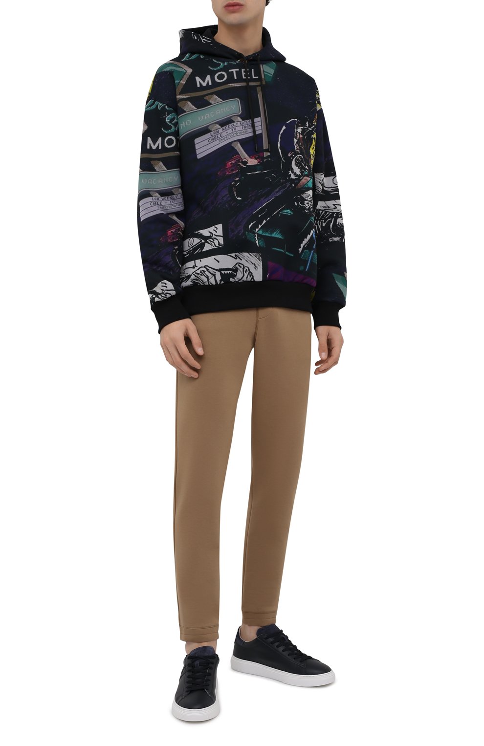 Кожаные кеды HOGAN, арт. HXM3650J960N1M, фото 2