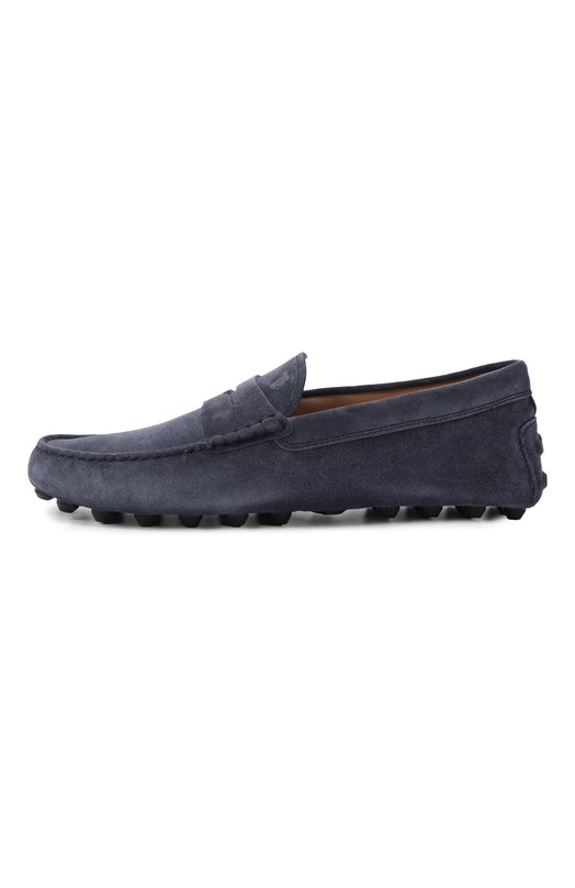 Замшевые мокасины Gommino Bubble Tod’s XXM52K00640RE0 Синий  XXM52K00640RE0 Фото 4