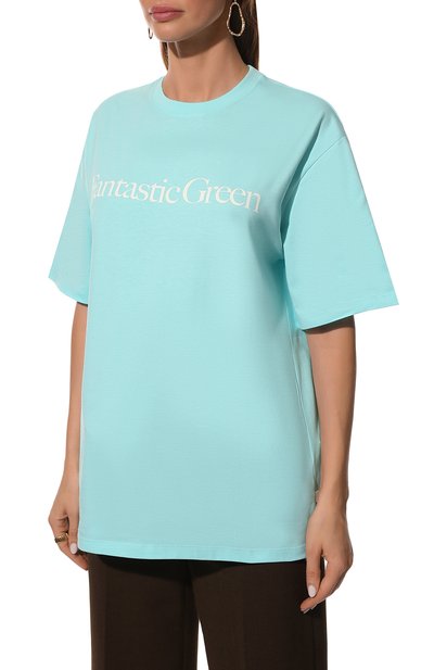 Хлопковая футболка MSGM, арт. 3241MDM190 227288, фото 3