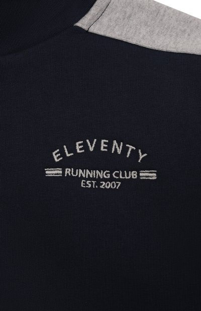 Хлопковая толстовка ELEVENTY, арт. EX4P20/Z3123/10-16, фото 3