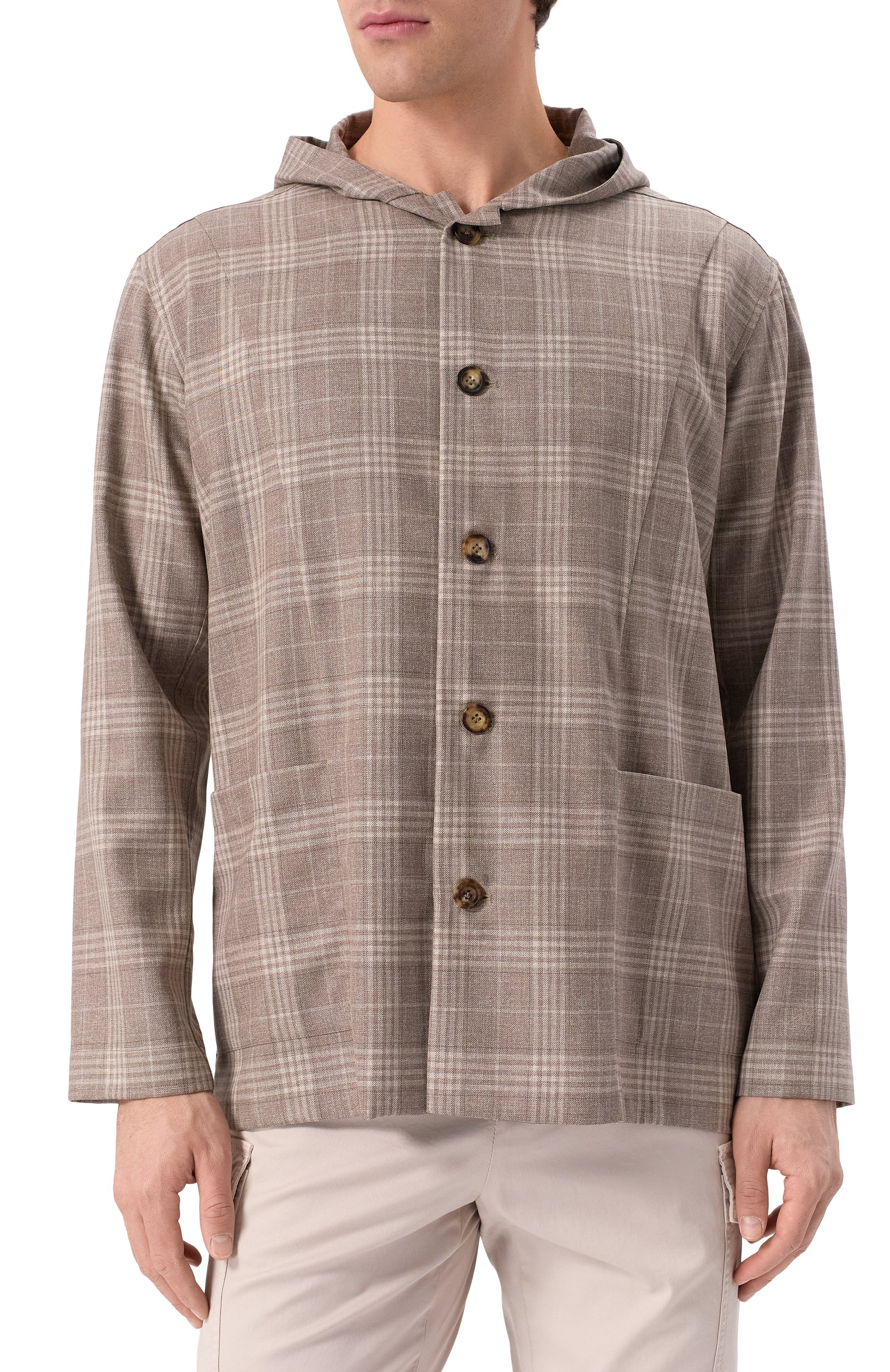 Шерстяная рубашка KITON, арт. UMCLUCAK0624E05, фото 3