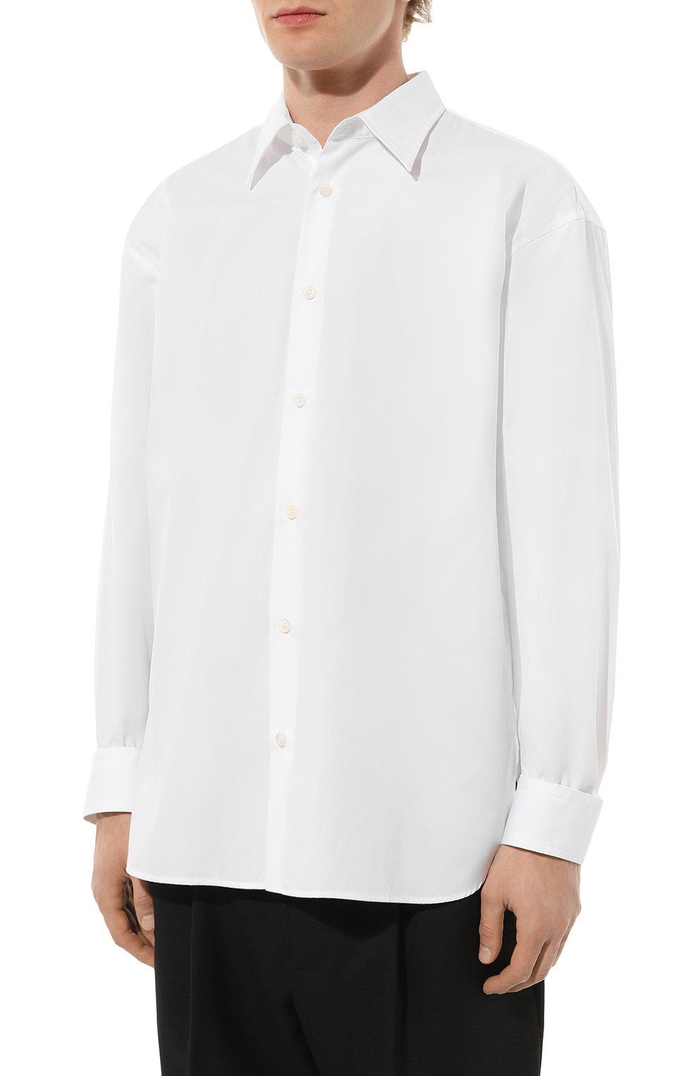 Хлопковая рубашка DRIES VAN NOTEN, арт. 242-020707-9294, фото 3