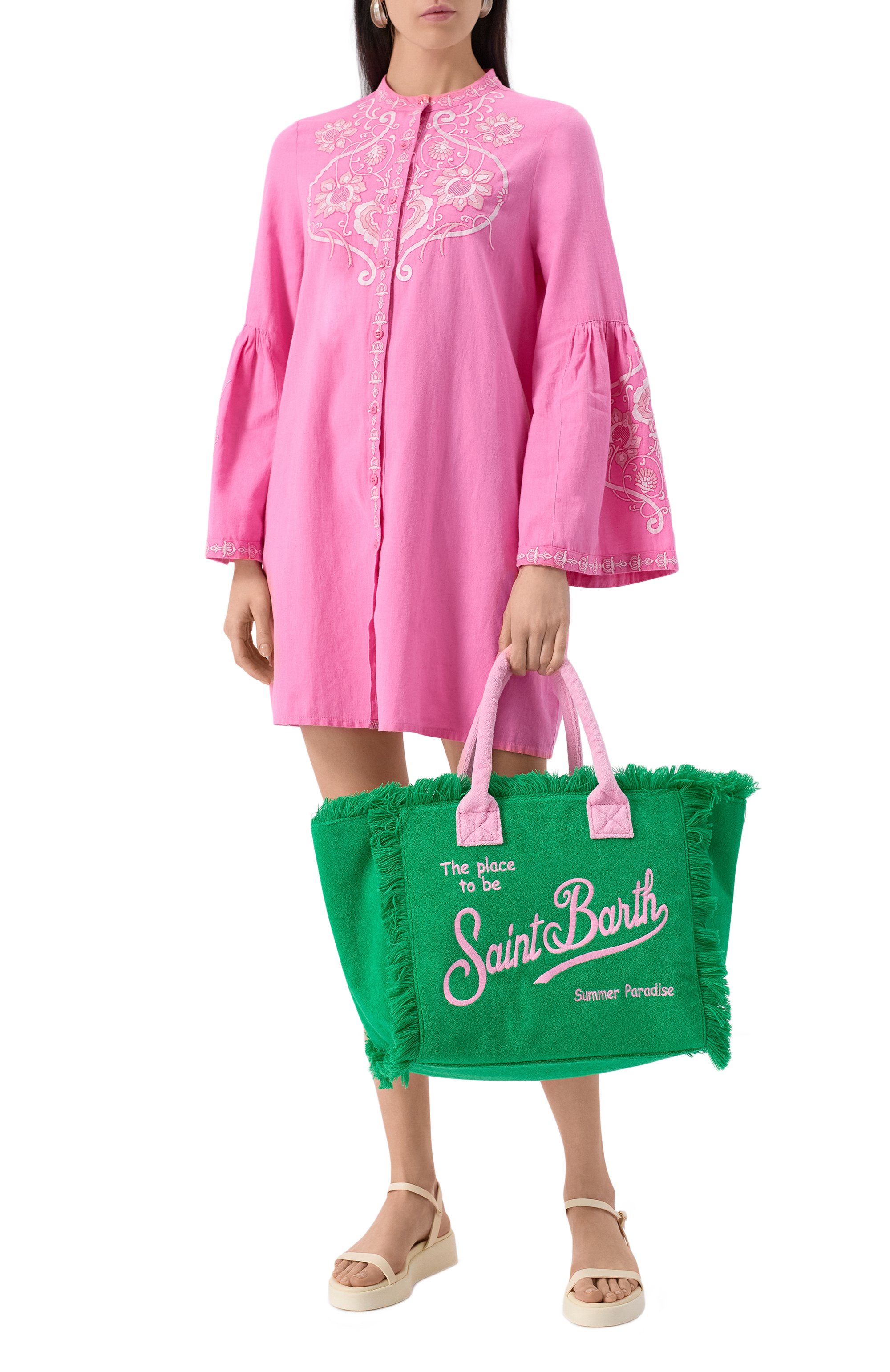 Сумка-тоут vanity sponge MC2 SAINT BARTH, арт. STBA VANITY SP0NGE/04234H, фото 7