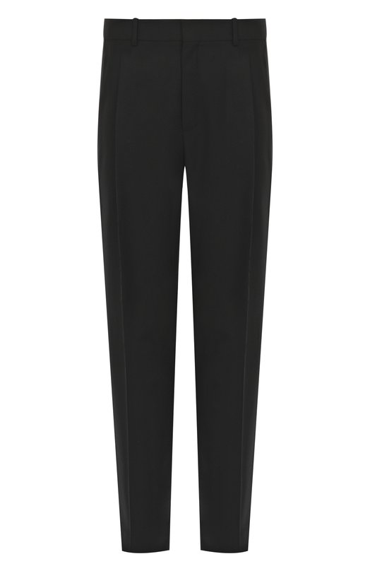 Шерстяные брюки Saint Laurent 819544/Y2J02 Чёрный 819544/Y2J02