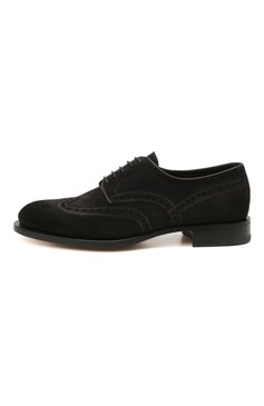 Замшевые дерби SANTONI, арт. MCC015761PC4NRVLG56, фото 1