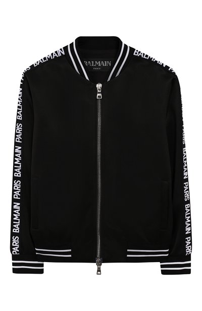 Текстильный бомбер на молнии BALMAIN, арт. 6K2557/KB660/4-10, фото 1