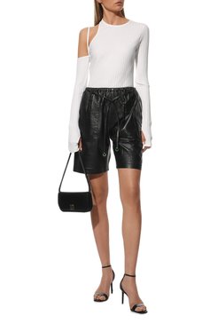 Кожаные шорты ALEXANDER WANG, арт. 1WC1224456, фото 1