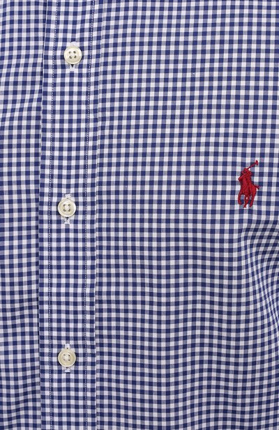 Хлопковая рубашка POLO RALPH LAUREN, арт. 710842631/4656A, фото 5