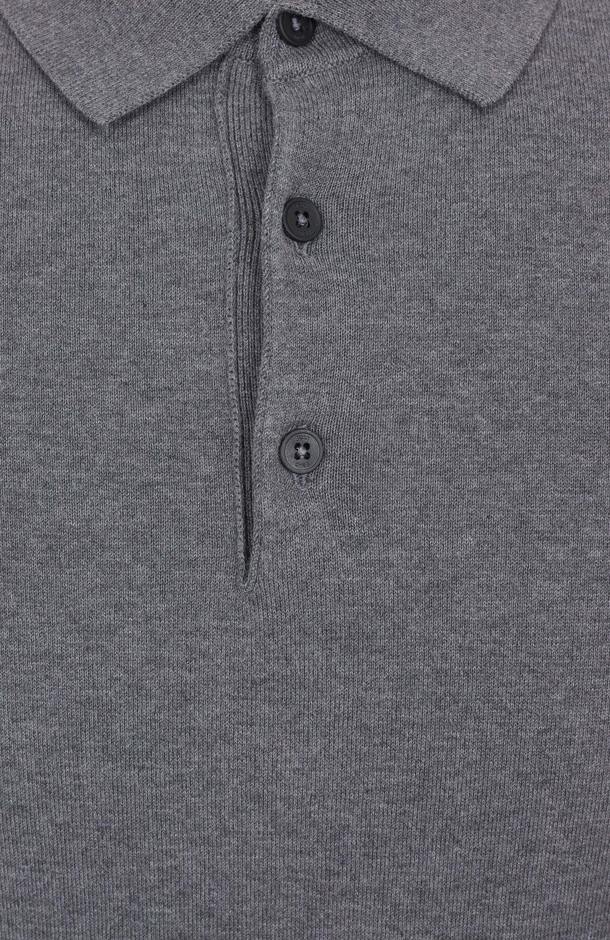 Хлопковое поло BOSS, арт. 50506025, фото 6