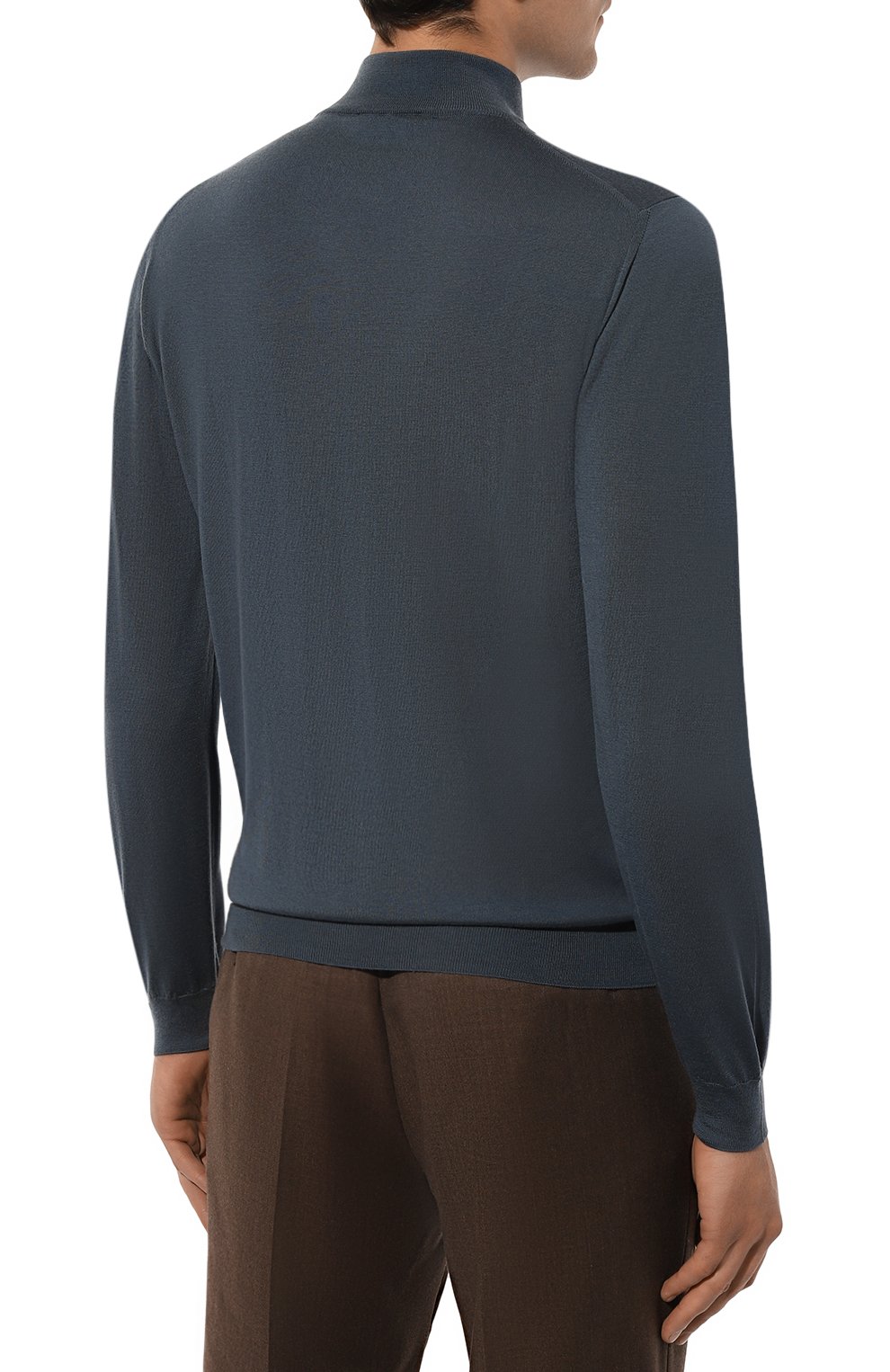 Шерстяная водолазка FEDELI, арт. 7UI07128, фото 4