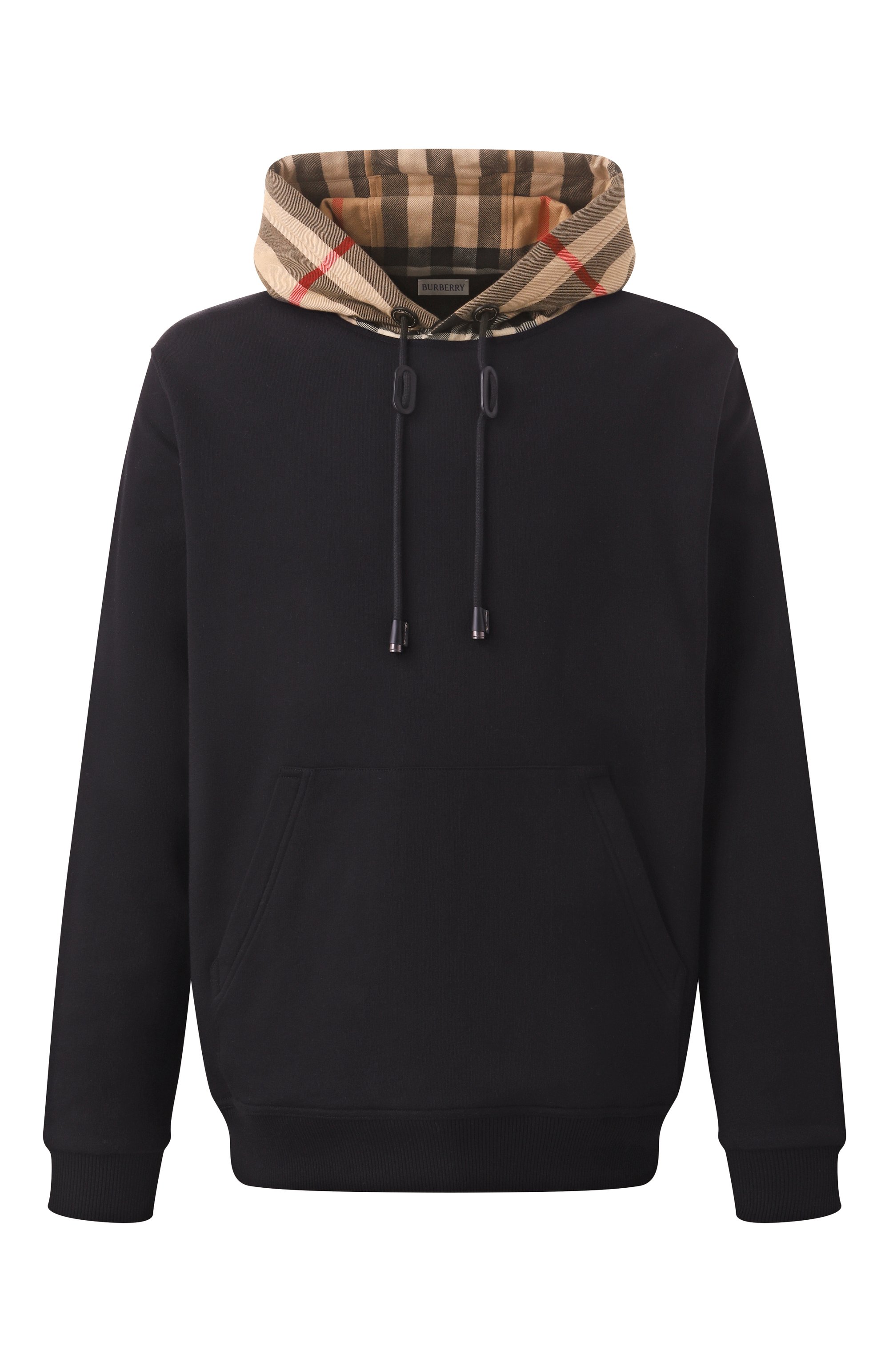 Хлопковое худи BURBERRY, арт. 8058117, фото 1