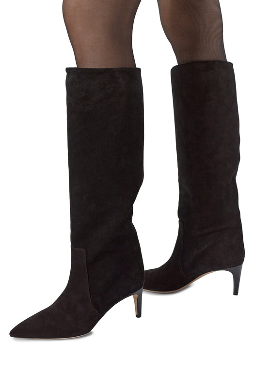 Замшевые сапоги Stiletto 60 Paris Texas PX504/XV003 Чёрный  PX504/XV003 Фото 3