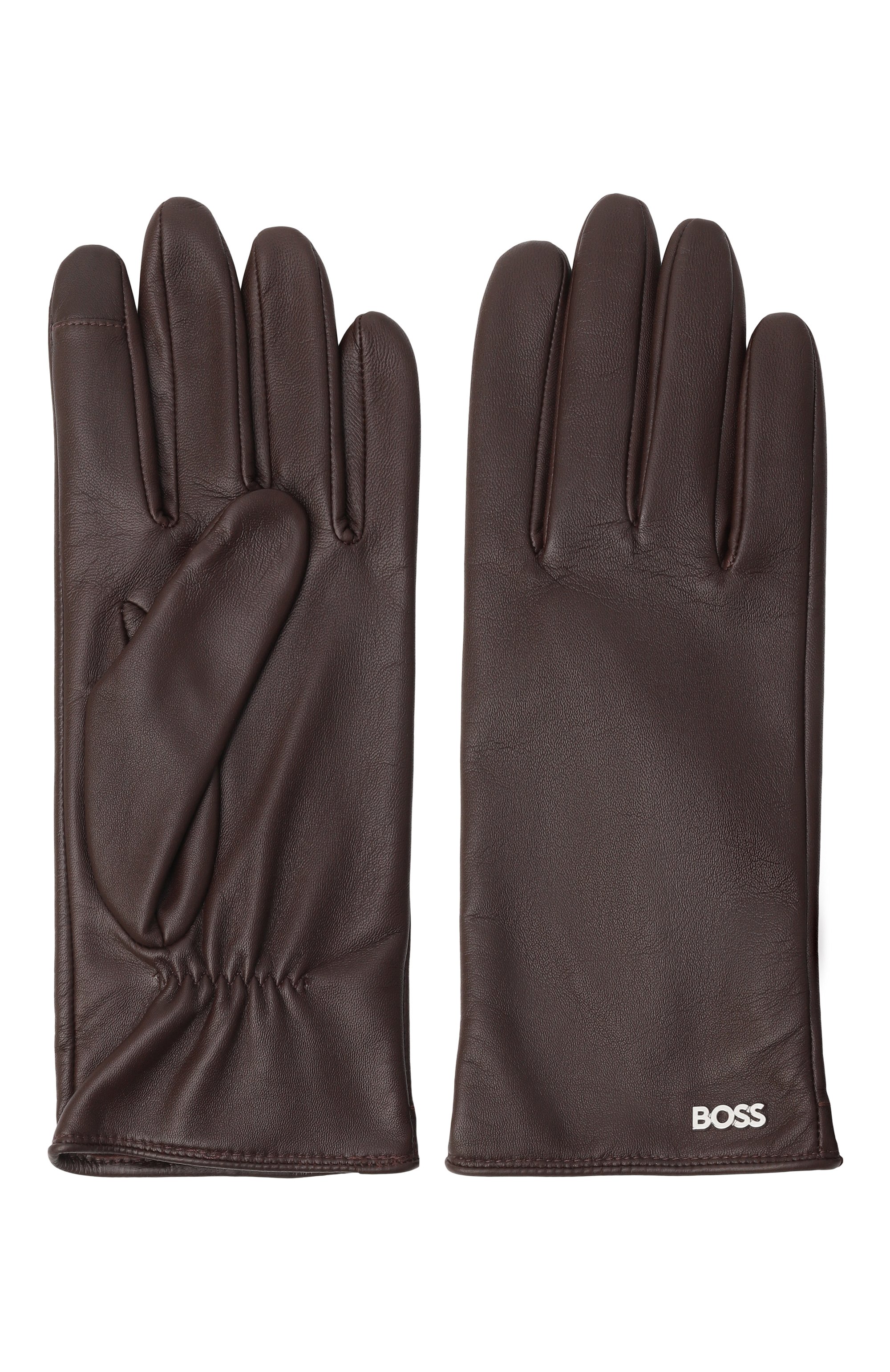 Кожаные перчатки BOSS, арт. 50526613, фото 2