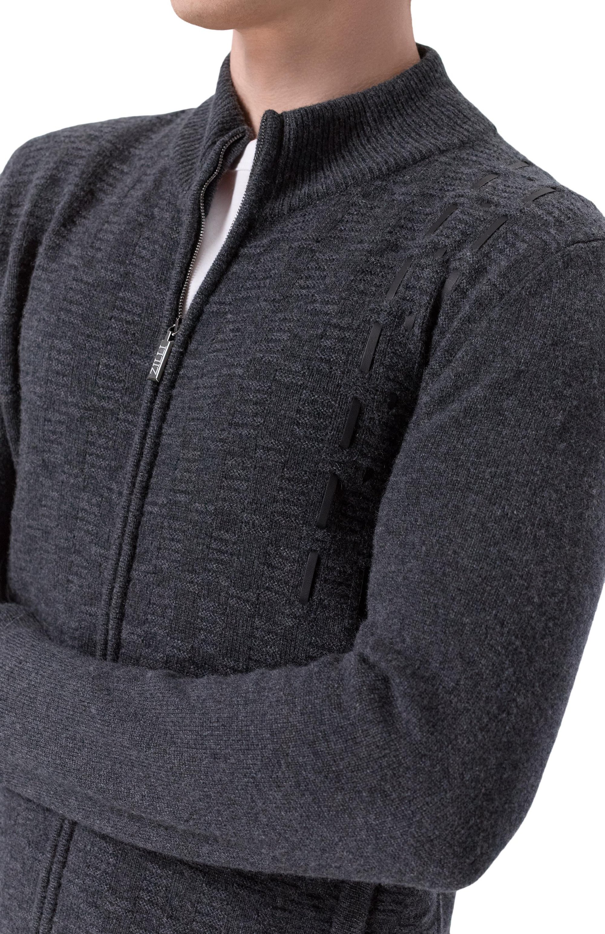 Кардиган из кашемира и шерсти ZILLI, арт. KZMC01M0350VLST00/66, фото 5