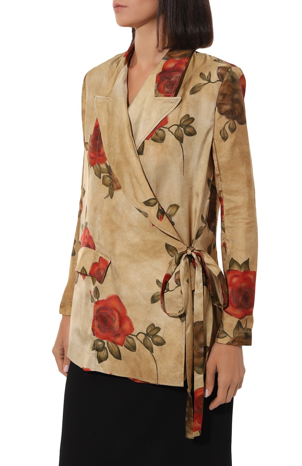 Жакет UMA WANG светло-бежевого цвета по цене 151500 руб., арт. A0 M UP6006, фото 3 Жакет UMA WANG, арт. A0 M UP6006, фото 3