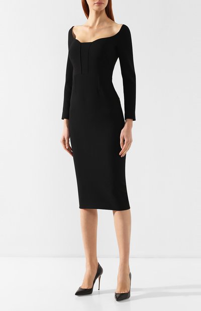 Приталенное платье-миди ROLAND MOURET, арт. PS19/S0510/F2196, фото 3