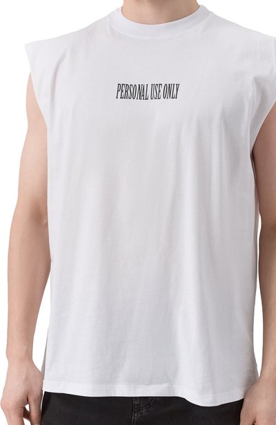 Хлопковая майка DIEGO VENTURINO, арт. DVTS-SMPU0, фото 5