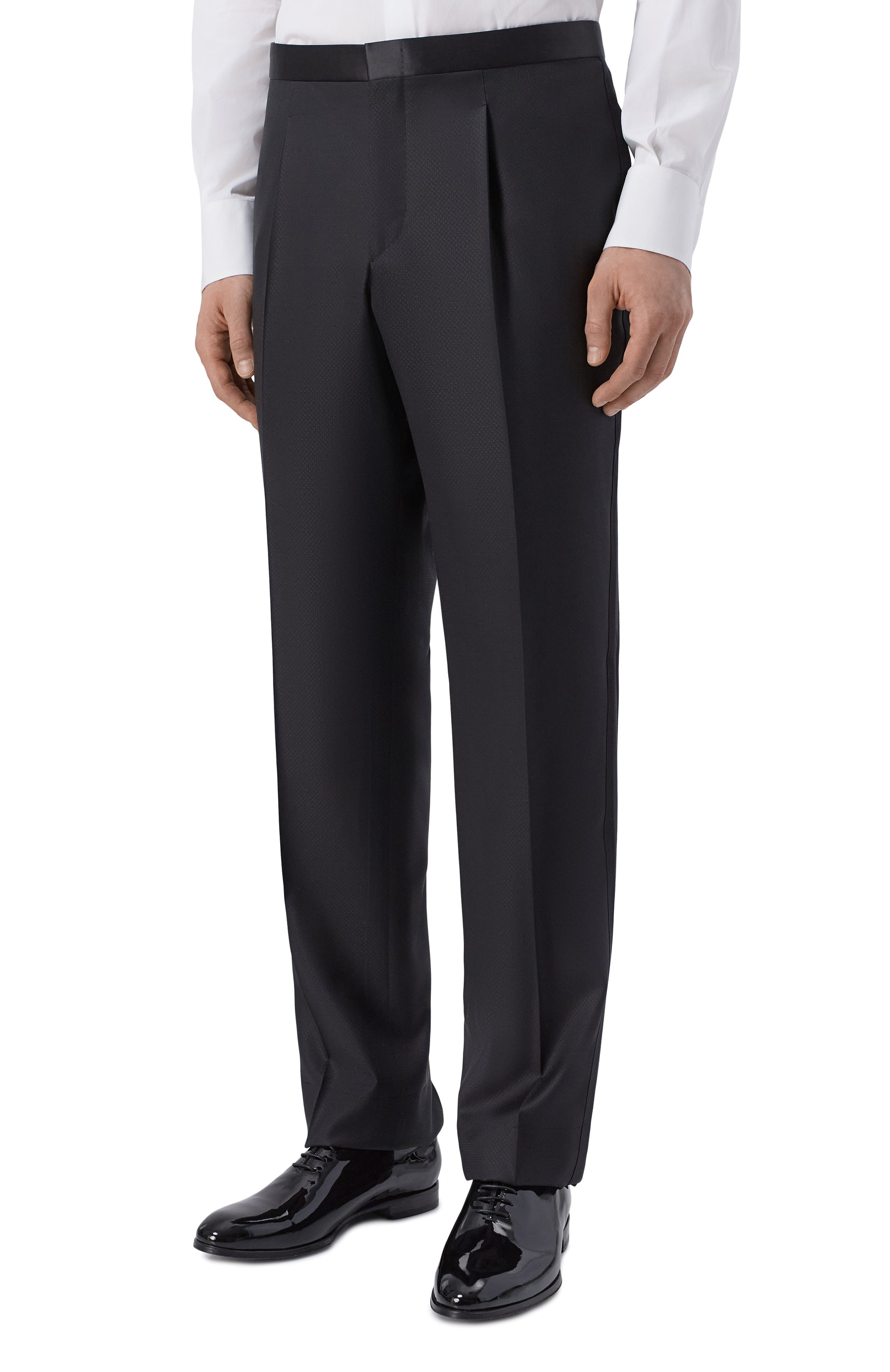 Брюки из шерсти и шелка ZILLI, арт. TX0003M024780079F, фото 3