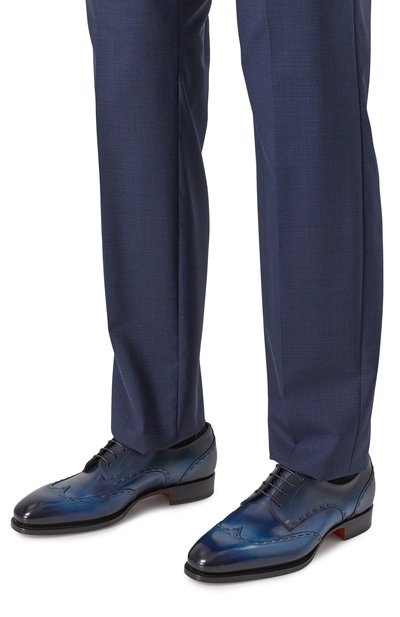 Кожаные дерби adrian SANTONI, арт. MCAG19038MC3HWVE, фото 3