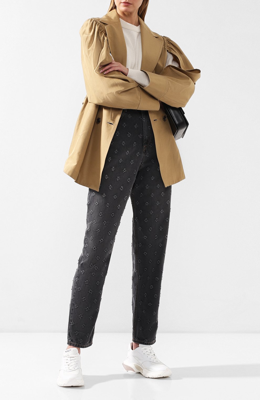 Джинсы с потертостями ISABEL MARANT ETOILE, арт. PA1079-19P012E/L0RNY, фото 2