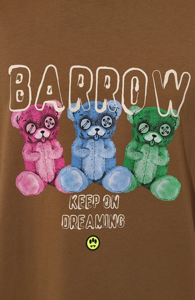 Хлопковая футболка BARROW, арт. F4BWMATH061, фото 5