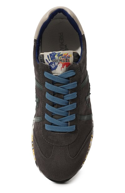 Комбинированные кроссовки lucy PREMIATA WILL BE темно-серого цвета по цене 25000 руб., арт. 15011734-X/LUCY/36-40, фото 4 Комбинированные кроссовки lucy PREMIATA WILL BE, арт. 15011734-X/LUCY/36-40, фото 4