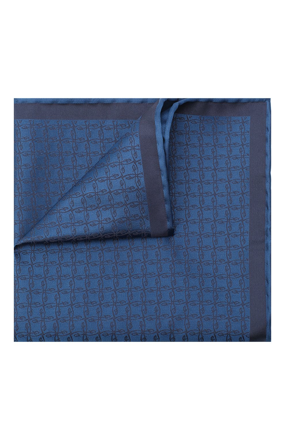 Шелковый платок BRIONI синего цвета по цене 15400 руб., арт. 071000/0944C, фото 1 Шелковый платок BRIONI, арт. 071000/0944C, фото 1